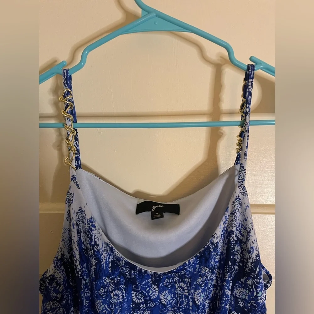 GNW Blue and white maxi dress - Picture 2 of 2